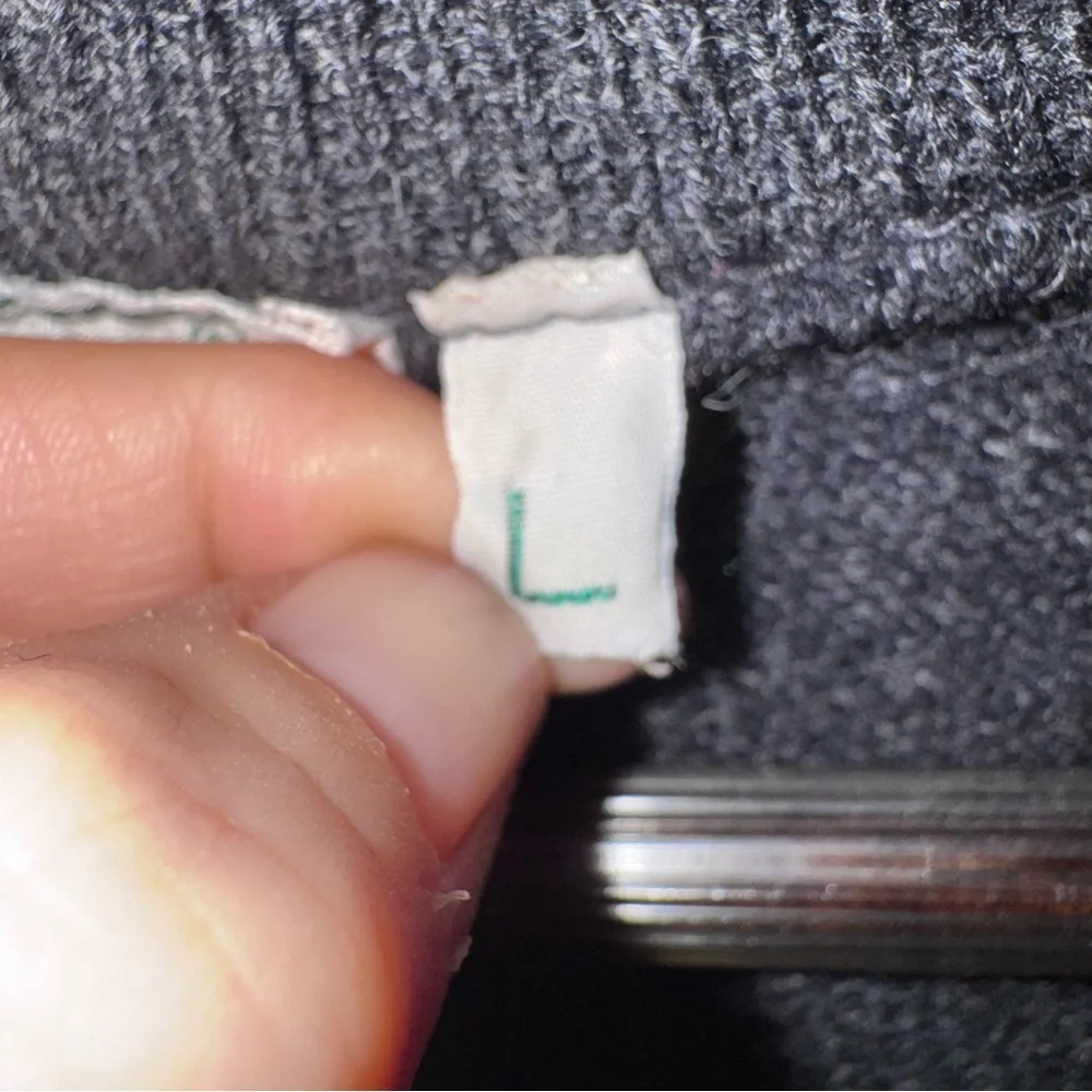 L.L.‎ Bean Ireland Lambswool Sweater Vintage Wool Crewneck large Academia preppy